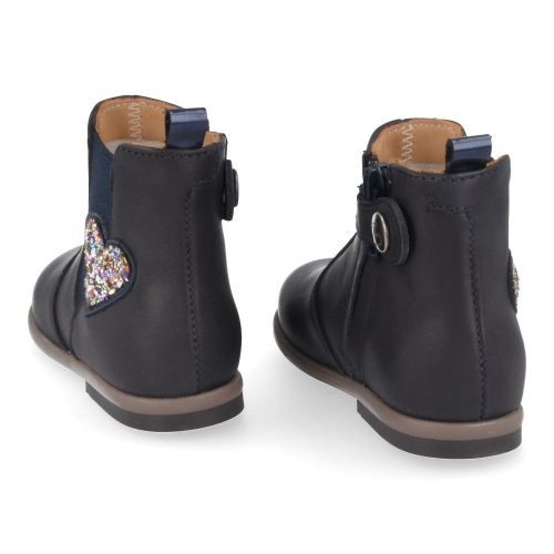 Zecchino d'oro Short boots Blue Girls (1241) - Junior Steps