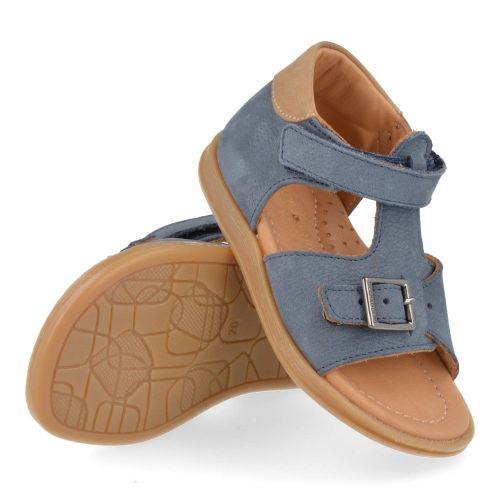 Zecchino d'oro sandalen jeans bl Jongens ( - blauw sandaaltje met gesloten hielA32-2301-ZL) - Junior Steps