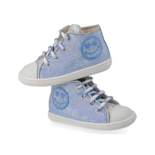 Zecchino d'oro Sneakers Blau Mädchen (N12-1513) - Junior Steps