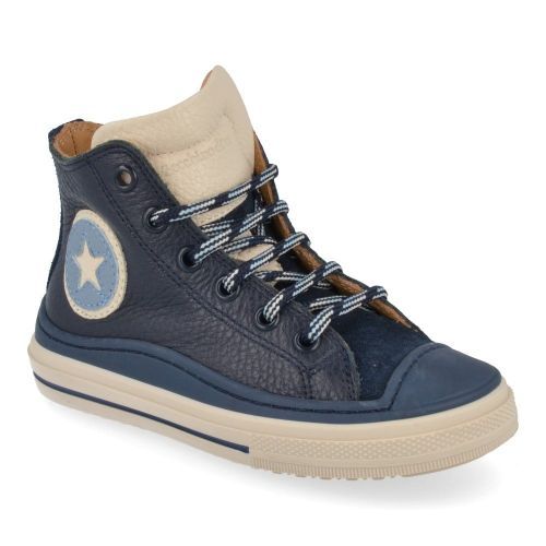 Zecchino d'oro sneakers blauw Jongens ( - blauwe sneaker met rubberen topf13-4300) - Junior Steps
