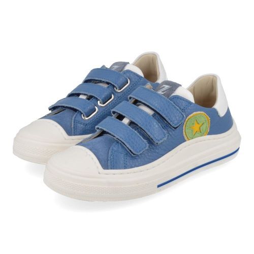 Zecchino d'oro sneakers blauw Jongens ( - blauwe sneaker met stevige stootneusF13-4329-5B) - Junior Steps