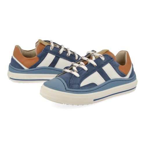 Zecchino d'oro sneakers blauw Jongens (blauwe sneaker met stevige stootneus - F13-4342) - Junior Steps