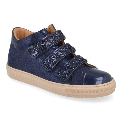 Zecchino d'oro sneakers blauw Meisjes ( - blauwe sneaker met velcrosluitingf14-4439) - Junior Steps
