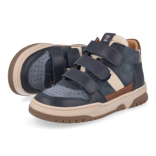 Zecchino d'oro sneakers blauw Jongens (blauwe sneaker - M08-6814) - Junior Steps