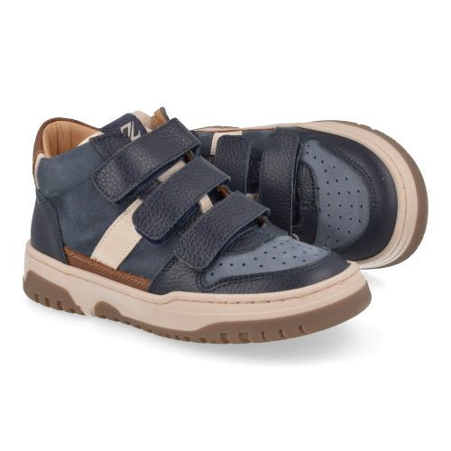 Zecchino d'oro sneakers blauw Jongens (blauwe sneaker - M08-6814) - Junior Steps