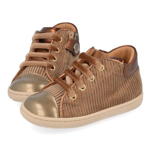 Zecchino d'oro sneakers brons Meisjes ( - bronze sneaker n12-1044) - Junior Steps