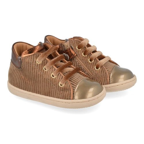 Zecchino d'oro sneakers brons Meisjes ( - bronze sneaker n12-1044) - Junior Steps