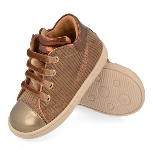 Zecchino d'oro sneakers brons Meisjes ( - bronze sneaker n12-1044) - Junior Steps