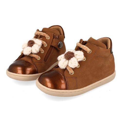 Zecchino d'oro Sneakers cognac Girls (n12-1675) - Junior Steps