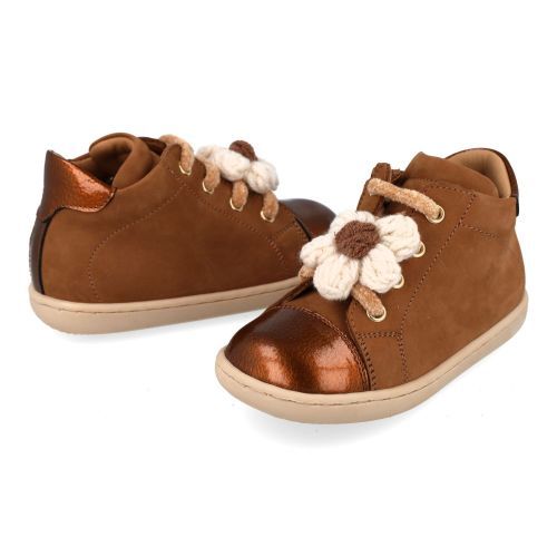 Zecchino d'oro Sneakers cognac Girls (n12-1675) - Junior Steps