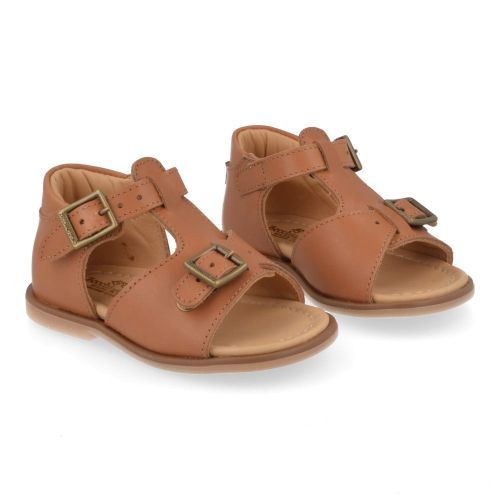Zecchino d'oro sandalen cognac Jongens (cognac sandaaltje met gesloten hiel - N23-2322) - Junior Steps