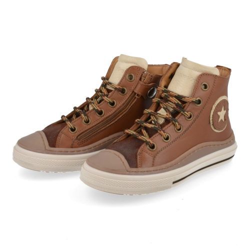 Zecchino d'oro Sneakers cognac Jungen (f13-4300) - Junior Steps