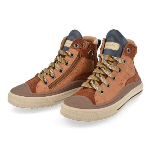 Zecchino d'oro Sneakers cognac Jungen (f13-4316) - Junior Steps