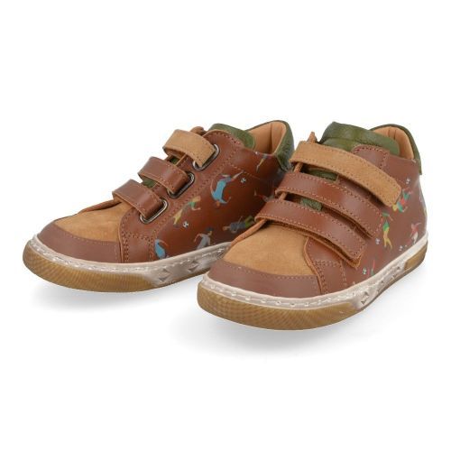 Zecchino d'oro Sneakers cognac Boys (n12-1006) - Junior Steps