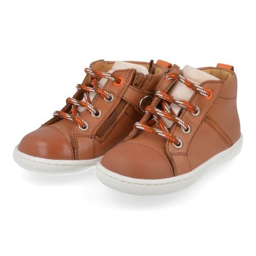 Zecchino d'oro Sneakers cognac Jungen (N12-1102-1G) - Junior Steps