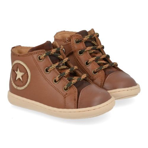 Zecchino d'oro Sneakers cognac Jungen (n12-1514) - Junior Steps