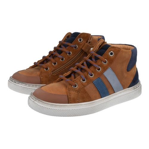 Zecchino d'oro Sneakers cognac Jungen (m12-7209) - Junior Steps