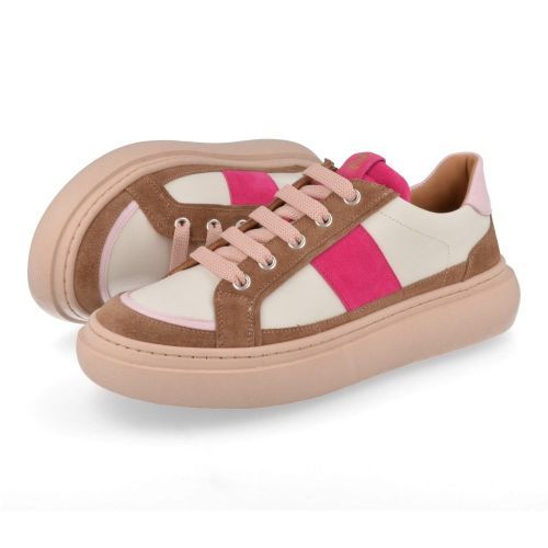Zecchino d'oro Sneakers cognac Girls (f10-4036) - Junior Steps