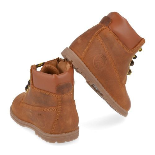 Zecchino d'oro Lace-up boots cognac Boys (n4-0433) - Junior Steps