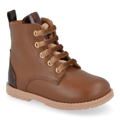Zecchino d'oro Lace-up boots cognac Girls (n4-0439) - Junior Steps