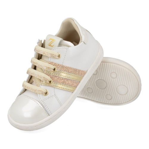 Zecchino d'oro Sneakers ecru Mädchen (N12-1598-3B) - Junior Steps