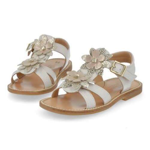 Zecchino d'oro sandalen ecru Meisjes (ecru sandaaltje - A21-1801) - Junior Steps