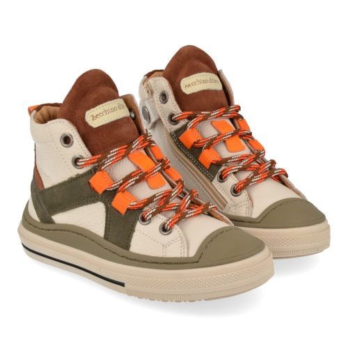 Zecchino d'oro Sneakers ecru Jungen (f13-4319) - Junior Steps