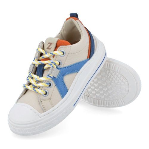 Zecchino d'oro Sneakers ecru Jungen (F13-4336) - Junior Steps