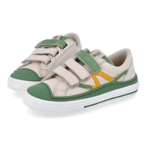 Zecchino d'oro sneakers ecru Jongens (ecru sneaker met stevige stootneus - F13-4346) - Junior Steps