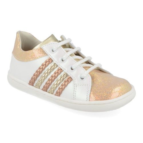 Zecchino d'oro Sneakers ecru Girls (N12-1522-1G) - Junior Steps