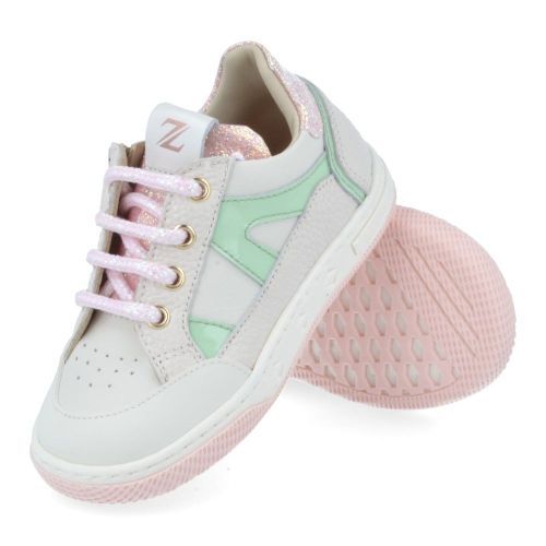 Zecchino d'oro sneakers ecru Meisjes (ecru sneakertje  - N12-1658) - Junior Steps