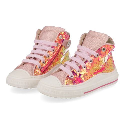 Zecchino d'oro Baskets rose Filles (F13-4305-1B) - Junior Steps