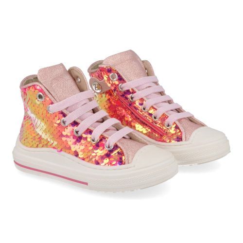 Zecchino d'oro Baskets rose Filles (F13-4305-1B) - Junior Steps