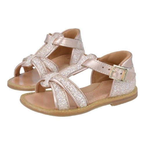 Zecchino d'oro sandalen roze Meisjes (glitter sandaaltje met gesloten hiel - A23-2402) - Junior Steps