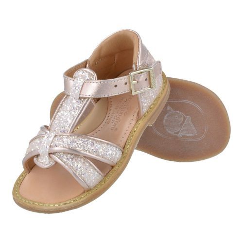 Zecchino d'oro sandalen roze Meisjes (glitter sandaaltje met gesloten hiel - A23-2402) - Junior Steps
