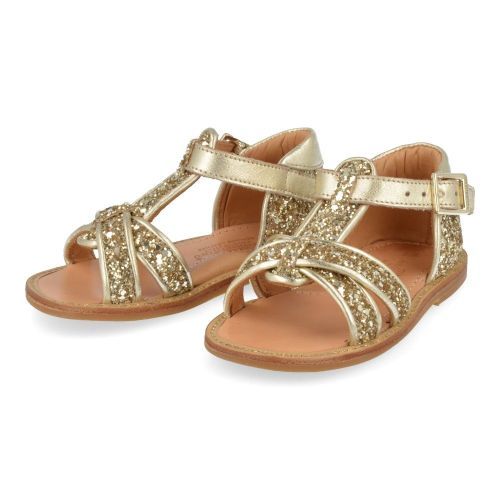 Zecchino d'oro Sandals Gold Girls (A23-2402) - Junior Steps