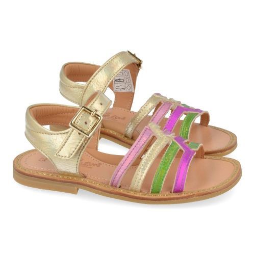 Zecchino d'oro sandalen GOUD Meisjes ( - goud multi kleurig sandaaltjeA21-1809-2B) - Junior Steps