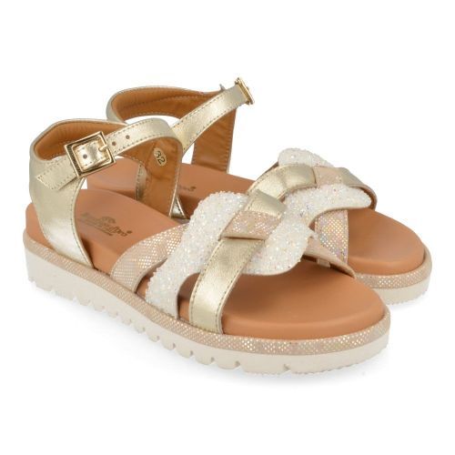 Zecchino d'oro Sandals Gold Girls (F36-6607) - Junior Steps