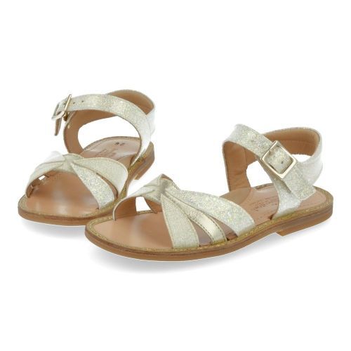Zecchino d'oro Sandals Gold Girls (A21-1813) - Junior Steps