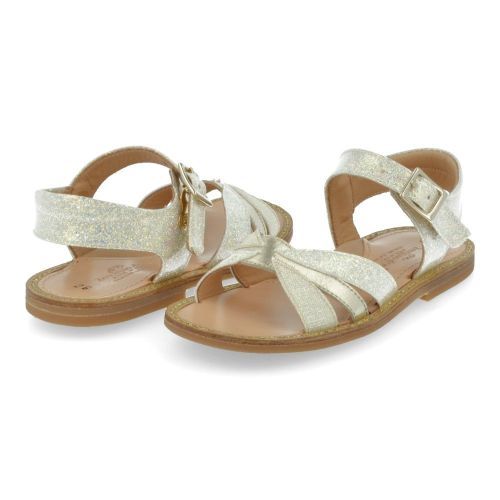 Zecchino d'oro Sandals Gold Girls (A21-1813) - Junior Steps