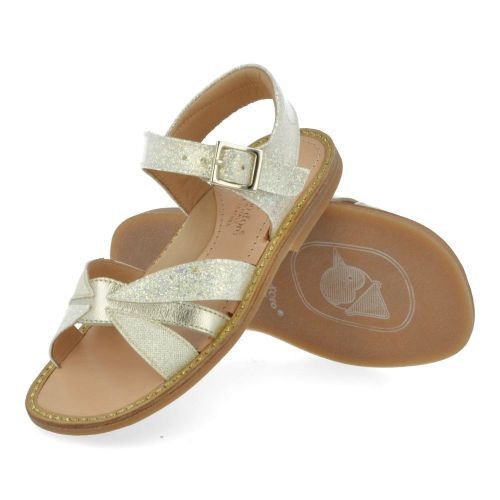 Zecchino d'oro Sandals Gold Girls (A21-1813) - Junior Steps