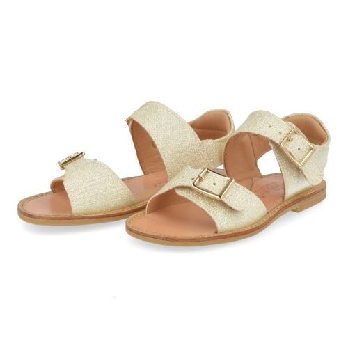 Zecchino d'oro Sandals Gold Girls (A21-1944-ZB) - Junior Steps