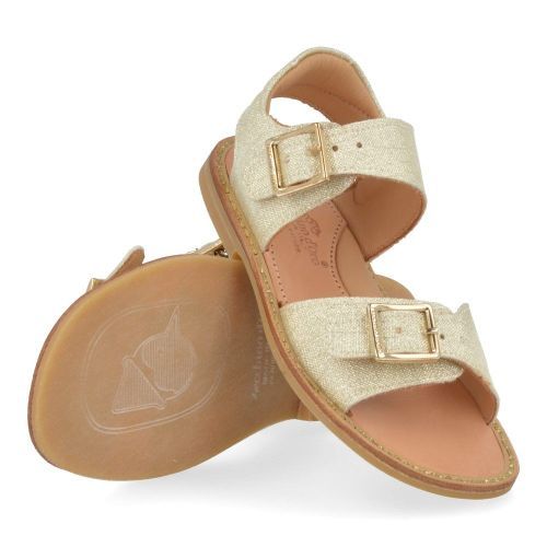 Zecchino d'oro Sandals Gold Girls (A21-1944-ZB) - Junior Steps