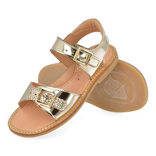 Zecchino d'oro Sandalen Gold Mädchen (A21-1906-CB) - Junior Steps