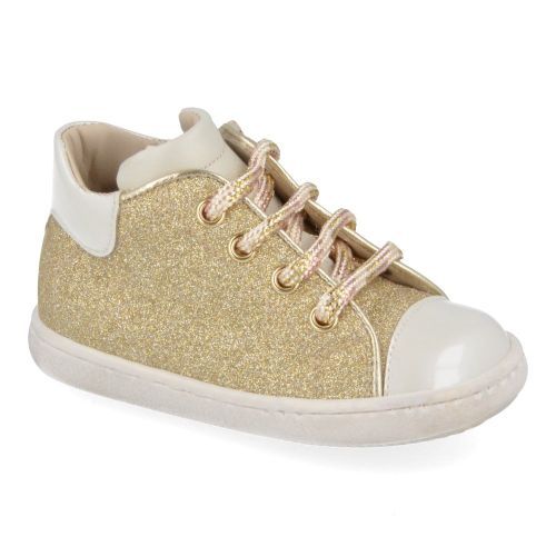 Zecchino d'oro sneakers GOUD Meisjes ( - goud sneakertje met rubber stootneusN12-1044) - Junior Steps
