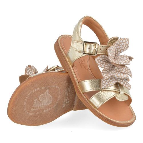 Zecchino d'oro Sandals Gold Girls (A21-1846-4L) - Junior Steps