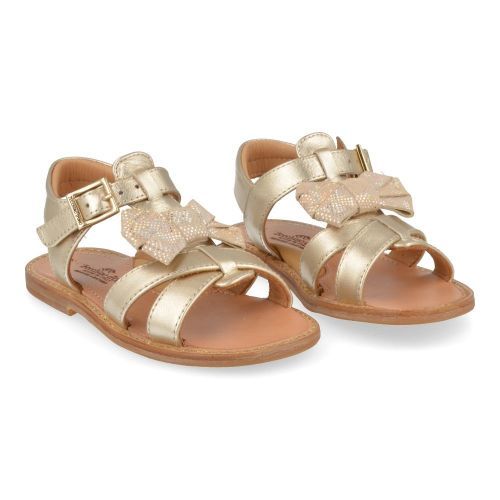 Zecchino d'oro Sandals Gold Girls (A21-1848-1G) - Junior Steps