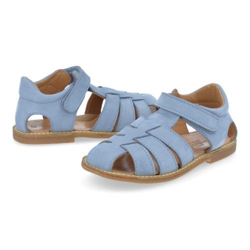 Zecchino d'oro sandalen jeans bl Jongens (jeansblauw gesloten sandaaltje  - A31-3106) - Junior Steps