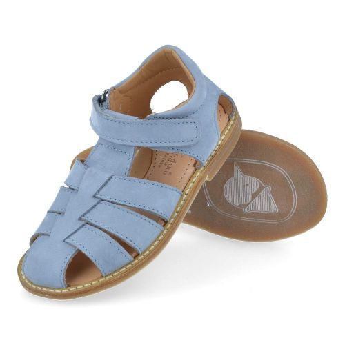 Zecchino d'oro sandalen jeans bl Jongens (jeansblauw gesloten sandaaltje  - A31-3106) - Junior Steps