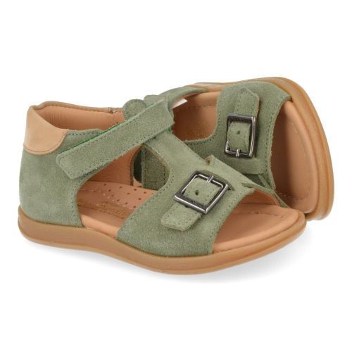Zecchino d'oro sandalen kaki Jongens (kaki sandaaltje met gesloten hiel - A32-3201) - Junior Steps